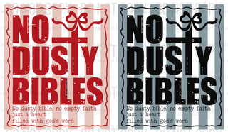 No Dusty Bibles Decal Bundle