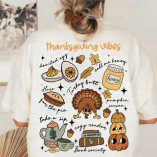Thanksgiving Vibes -DTF Transfer