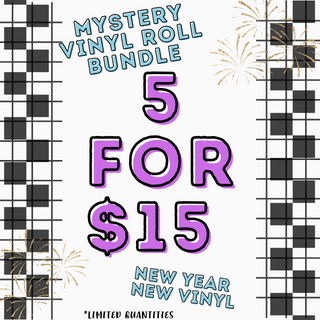 New Year Vinyl Roll Bundle