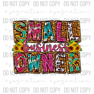Small Business Owner Decal