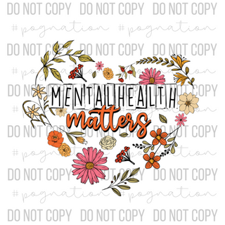 Mental Health Matters Decal