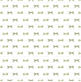 Green Ribbon & Bows Vinyl Bundle