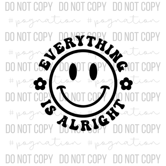 Everything Is Alright Decal