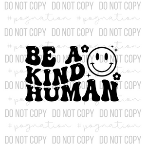 Be A Kind Human Decal