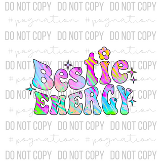 Bestie Energy Decal