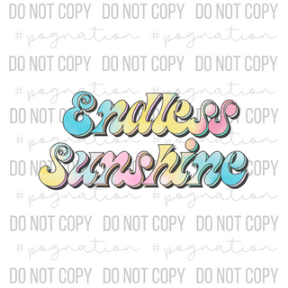 Endless Sunshine Decal