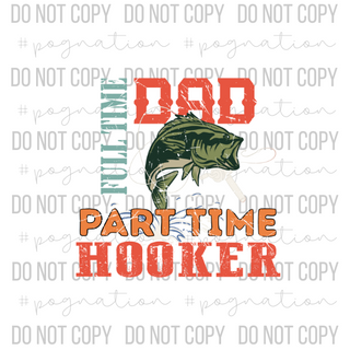 Full Time Dad Decal