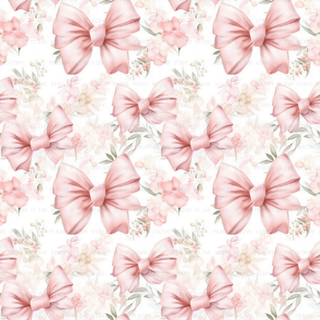 Blush Floral Coquette Vinyl