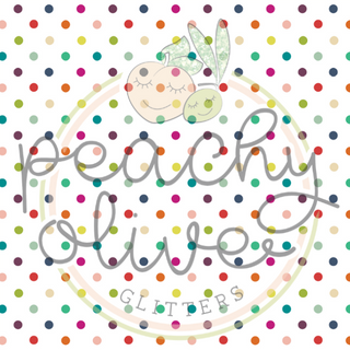 Cute Rainbow Polka Dots Vinyl