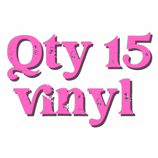 Vinyl Bundle Packs -Huge Savings