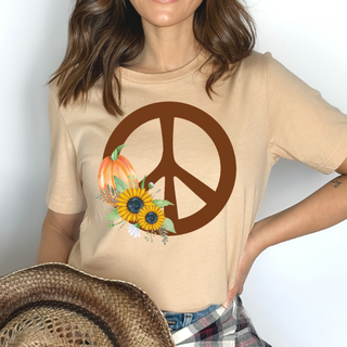 Fall Peace Sign DTF