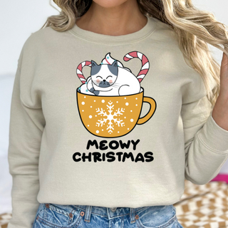 Meowy Christmas DTF