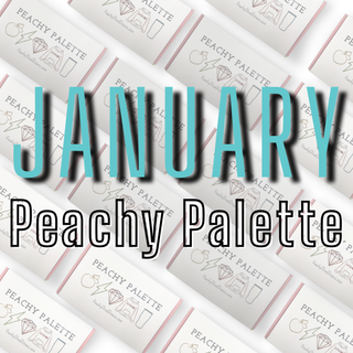 January Peachy Palette