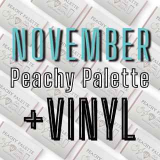 November Peachy Palette