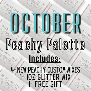 October Peachy Palette