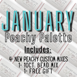 January Peachy Palette