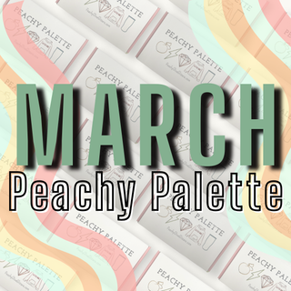 March Peachy Palette