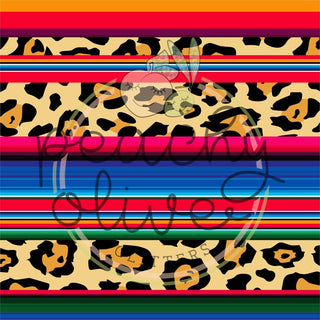 Leopard Serape Vinyl - 26