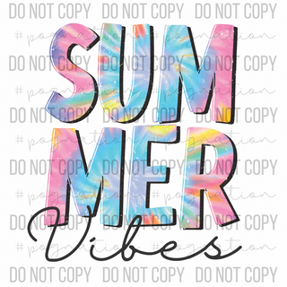 Summer Vibes Decal - S0026