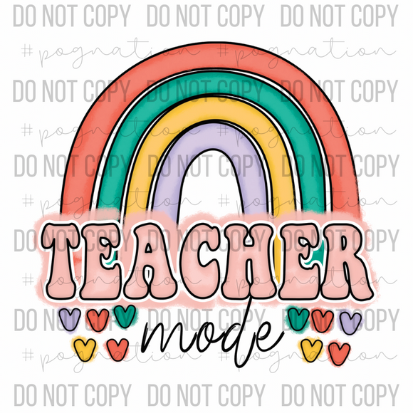 Teacher Mode Decal - S0027