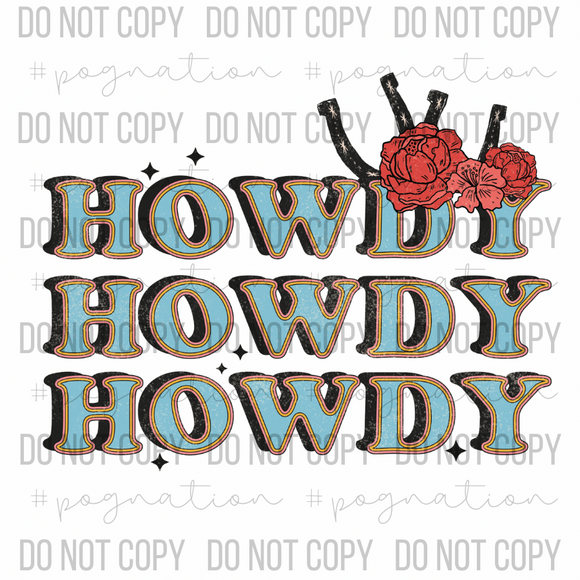 Howdy Decal - S0039