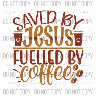 Jesus & Coffee Decal - S0042