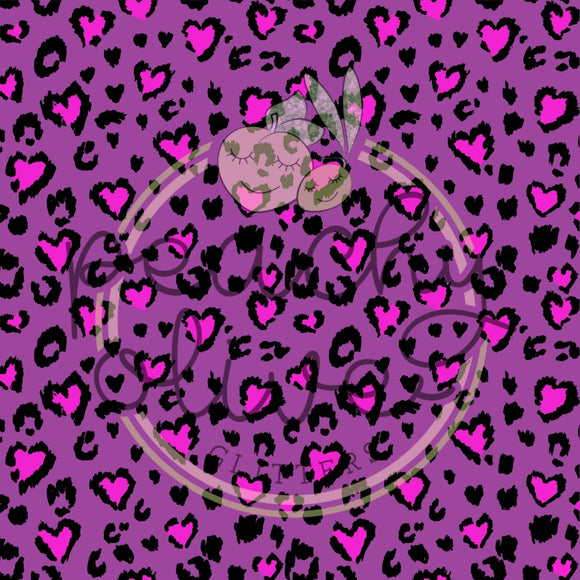 Valentine Beads Pink 12x12 Matte Patterned Vinyl | Happyfox Original |  Opaque | Permanent