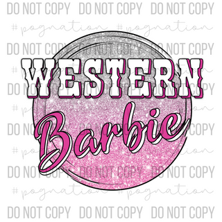 Western Doll Decal - S0054