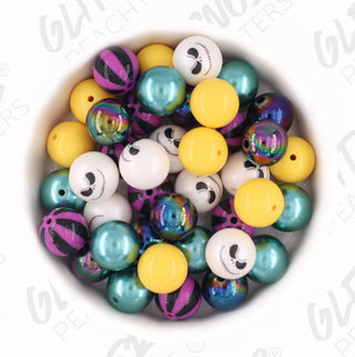 Halloween Gumball Beads- 03