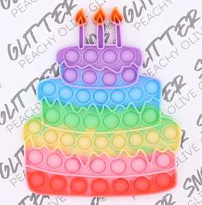 Buy Any Age Birthday Cake Topper Online in India - Etsy