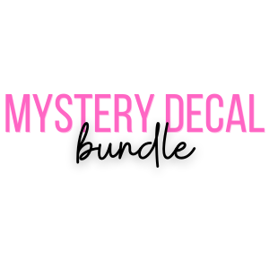 Mystery Decal Bundle- Save Money!