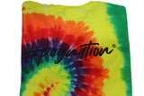 Glitter Snob Long Sleeve Rainbow Tie-Dye T-Shirt