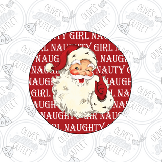 Naughty Girl Decal