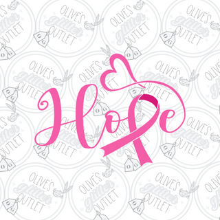 Pink Ribbon Hope Decal