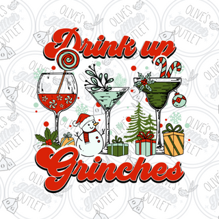 Drink Up Grinches Decal