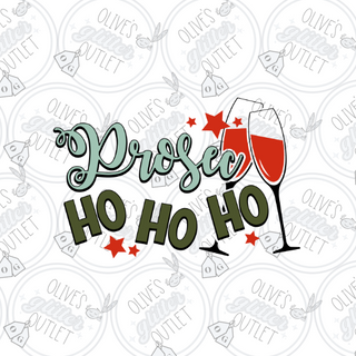 Prosec Ho Ho Ho Decal