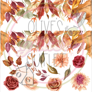 Fall Floral Element Sheet