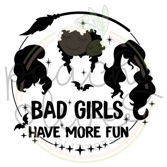 Bad Girls Decal - S0088