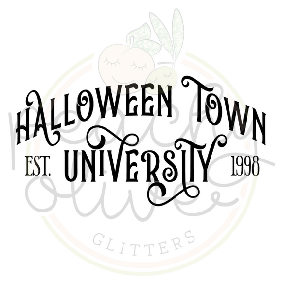 Halloween University Decal - S0169