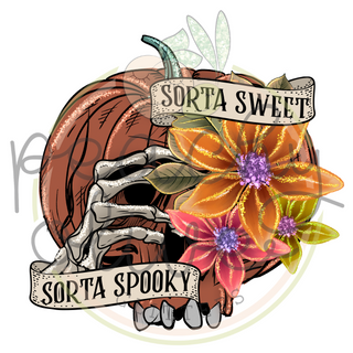 Sorta Sweet Sorta Spooky Decal - S0168