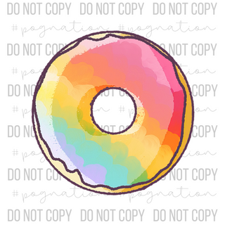 Ombre Donut Decal - S0181