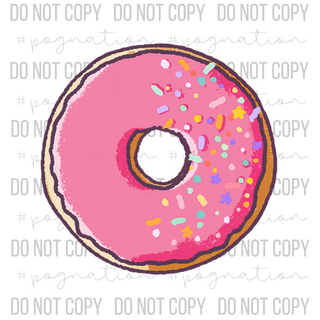 Pink Sprinkle Donut - S0184