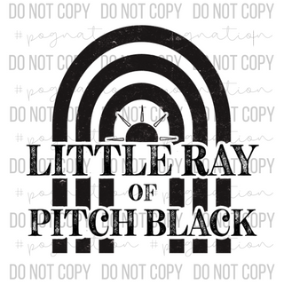 Ray of Black Decal - S0191