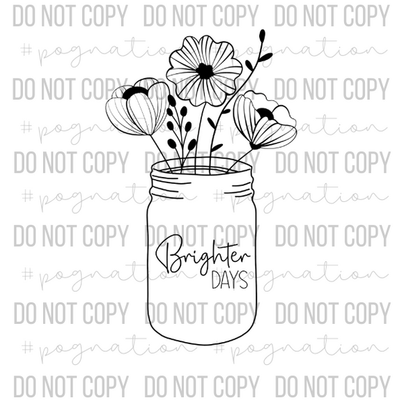 Brighter Days Decal - S0196