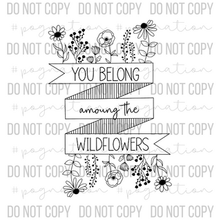Among The Wildflowers Decal - S0197