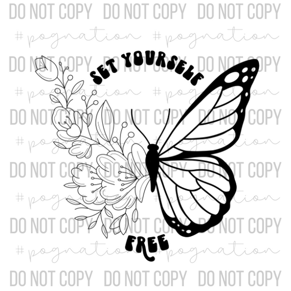 Set Yourself Free Decal - S0200