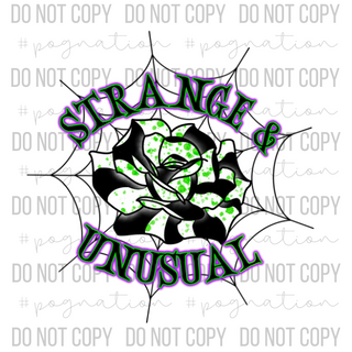 Strange And Unusual Decal - S0013