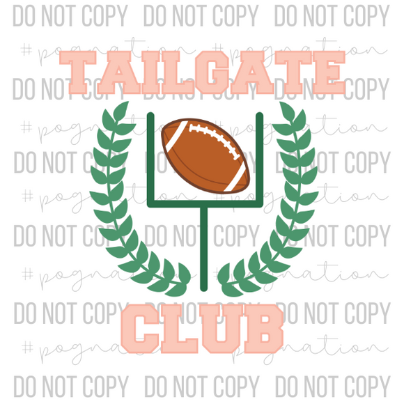 Tailgate Club Decal - S0240
