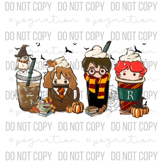 Wizard Coffee Decal - S0271