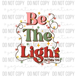 Be The Light Decal